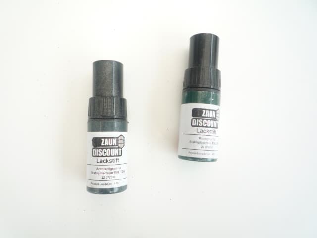 Lackstift Lack RAL 7016 anthrazit Zaunlack Doppelstabmattenzaun Zaun 9ml – Ansicht 1