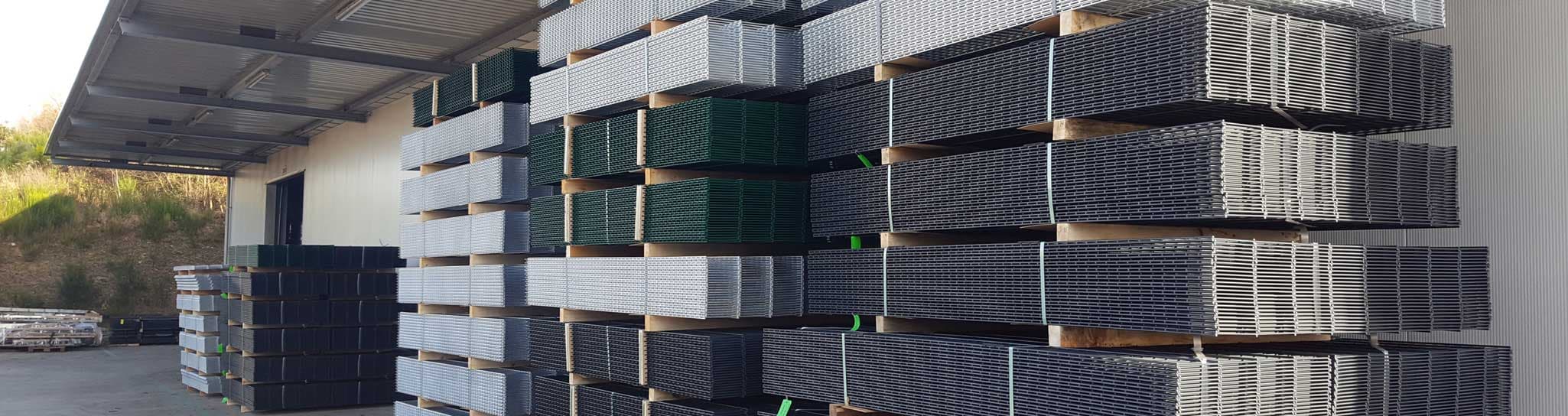 Hochwertige Doppelstabmatten feuerverzinkt nach DIN EN ISO 1461