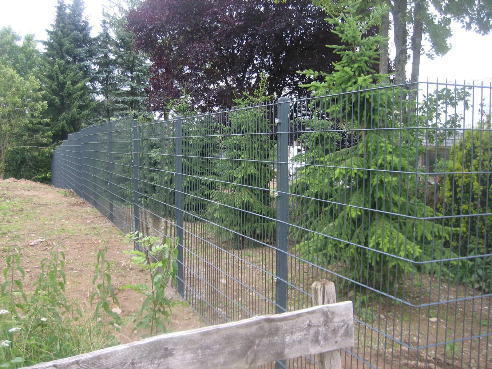 Doppelstabgitter 60m 1030mm grün Stabmattenzaun Gittermatten Rohrrahmentor Tor – Ansicht 3