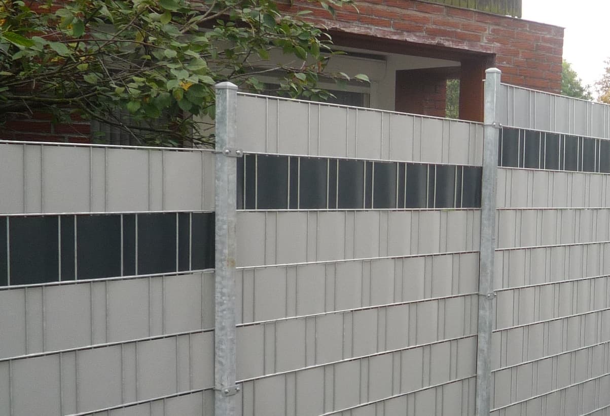 10m Stabmattenzaun 2230mm grün Doppelstabmatte Gittermattenzaun Metallzaun Zaun – Ansicht 3