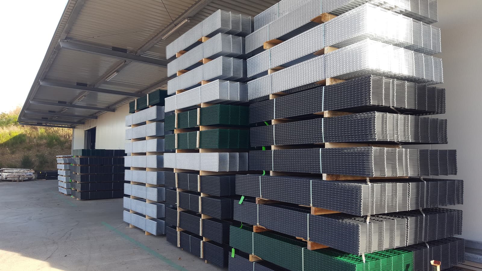 30-47,5 Meter Gitterzaeune Gittermatten Stabmattenzaun Mattenzaun Stabgitterzaun — feuerverzinkter Doppelstabmattenzaun — Ersatz für Maschendraht-, Jäger- oder Holzzaun, 10 Jahre Rostgarantie