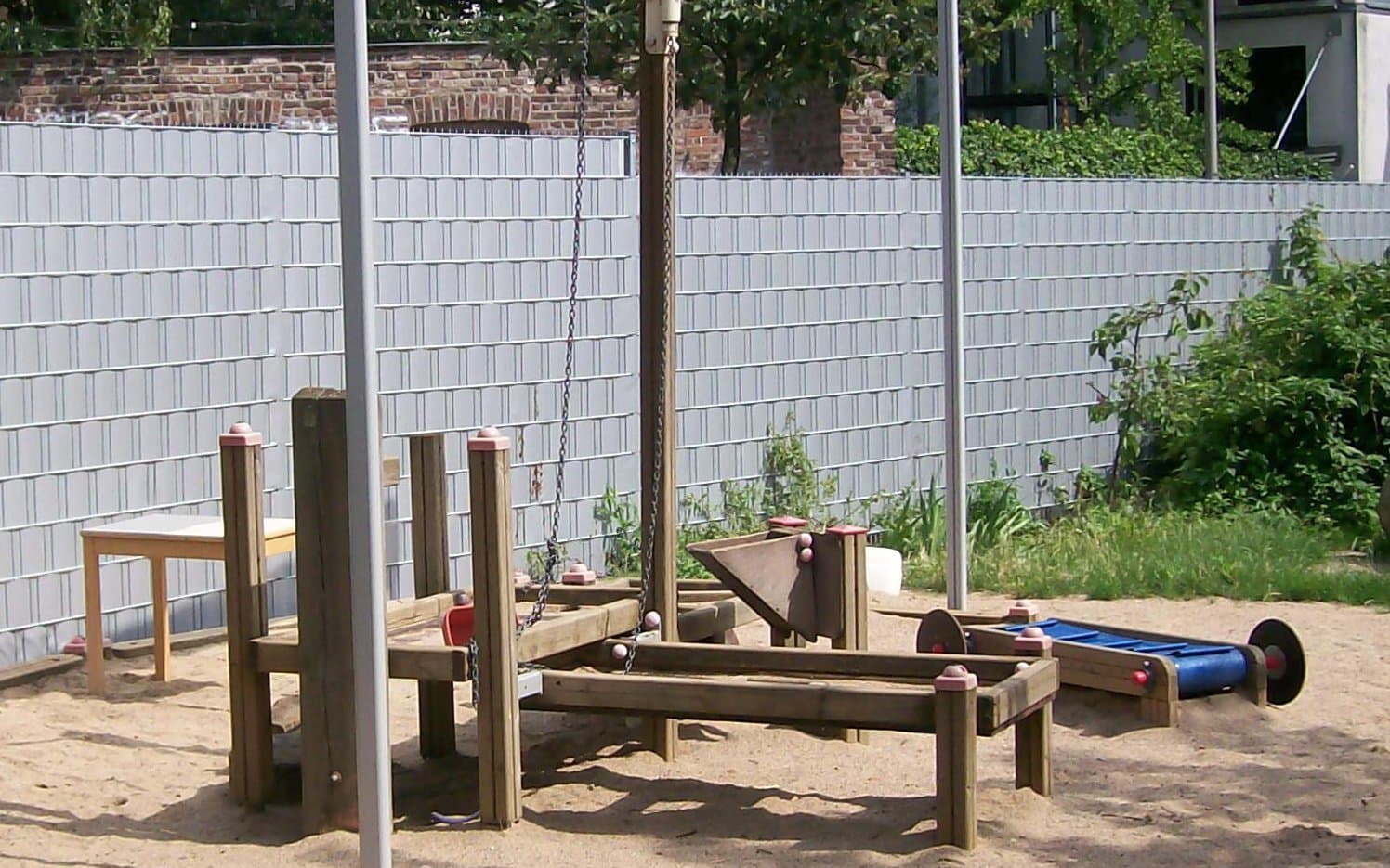 30m DOPPELSTABZAUN 203cm anthrazit Stahlmattenzaun Metall Gittermatten Stahlzaun – Ansicht 2