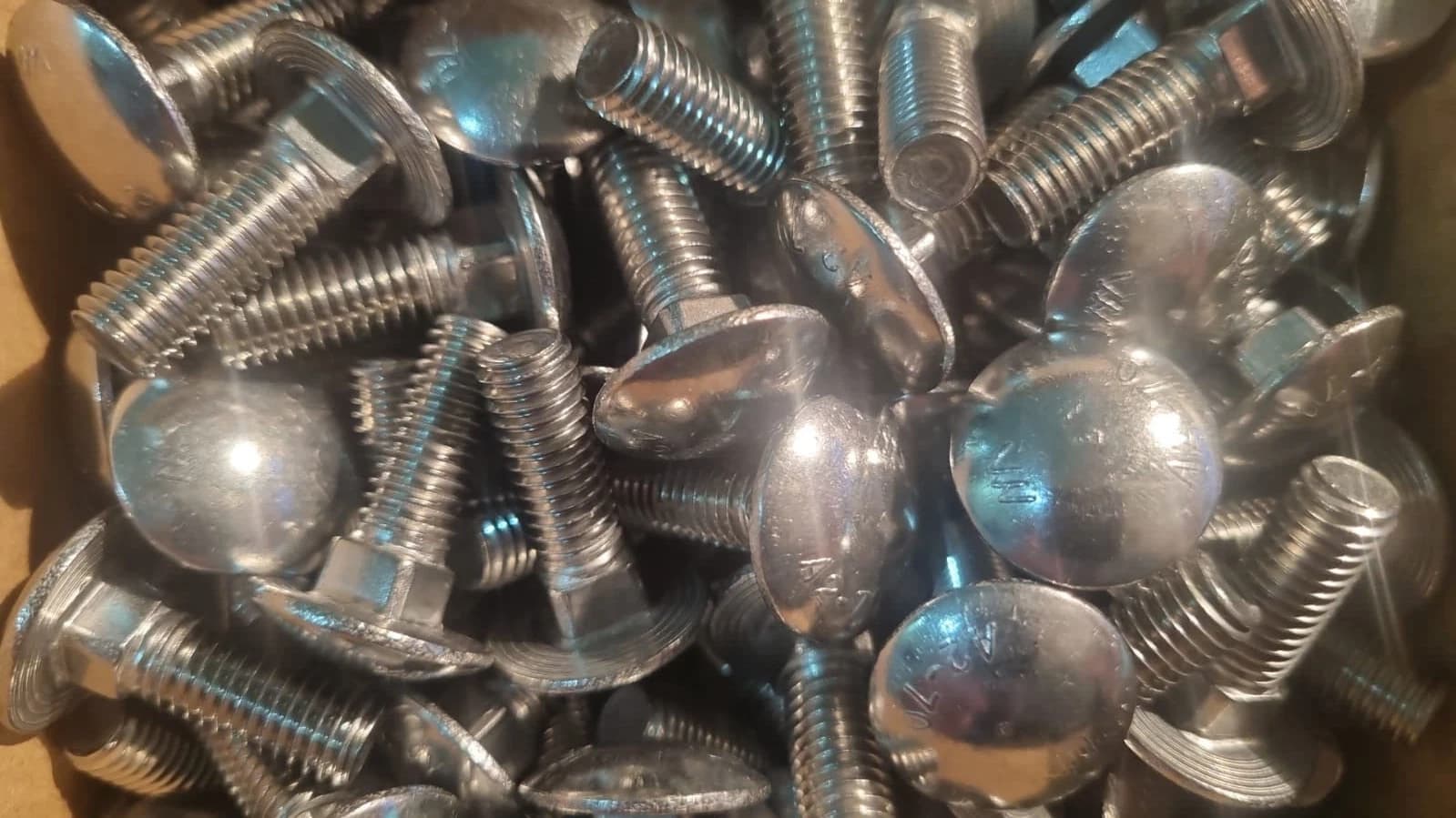 10-200 Edelstahl Schlossschraube mit Vierkantansatz M8 x 25 DIN 603 — Zaun-Zubehör (Schellen, Kappen, Pfostenhalter) für Doppelstabmattenzaun — direkt vom Hersteller