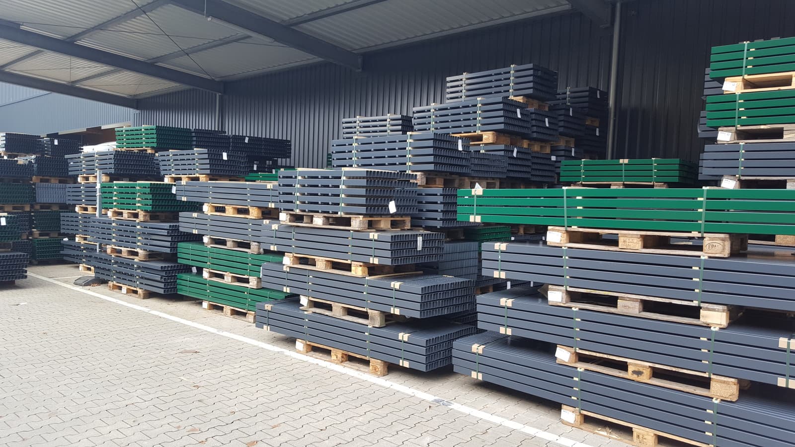 10-27,5 Meter Doppelstabmattenzaun Gitterzaeune Stabgitterzaun Industriezaun TOP – Ansicht 4