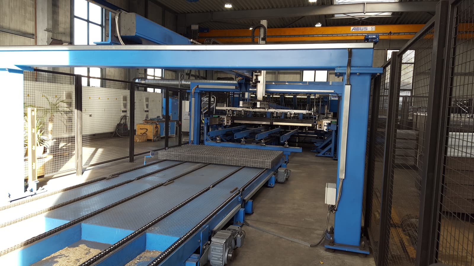 10-27,5 Meter Doppelstabmattenzaun Gitterzaeune Stabgitterzaun Industriezaun TOP – Ansicht 5