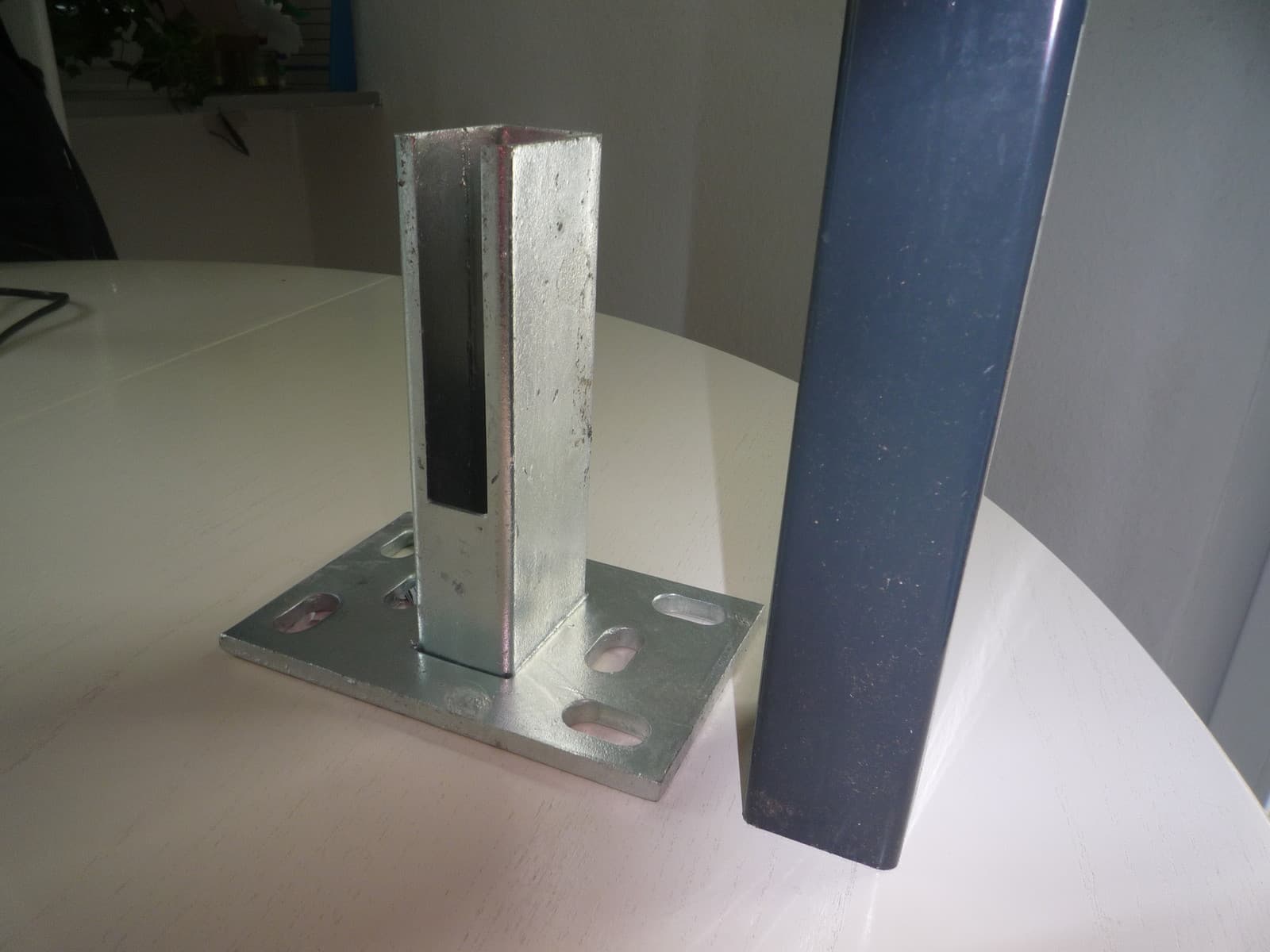 22,5m DOPPELSTABZAUN 2430mm Stahlmattenzaun Metall Gittermatten Zaungittermatte – Ansicht 4