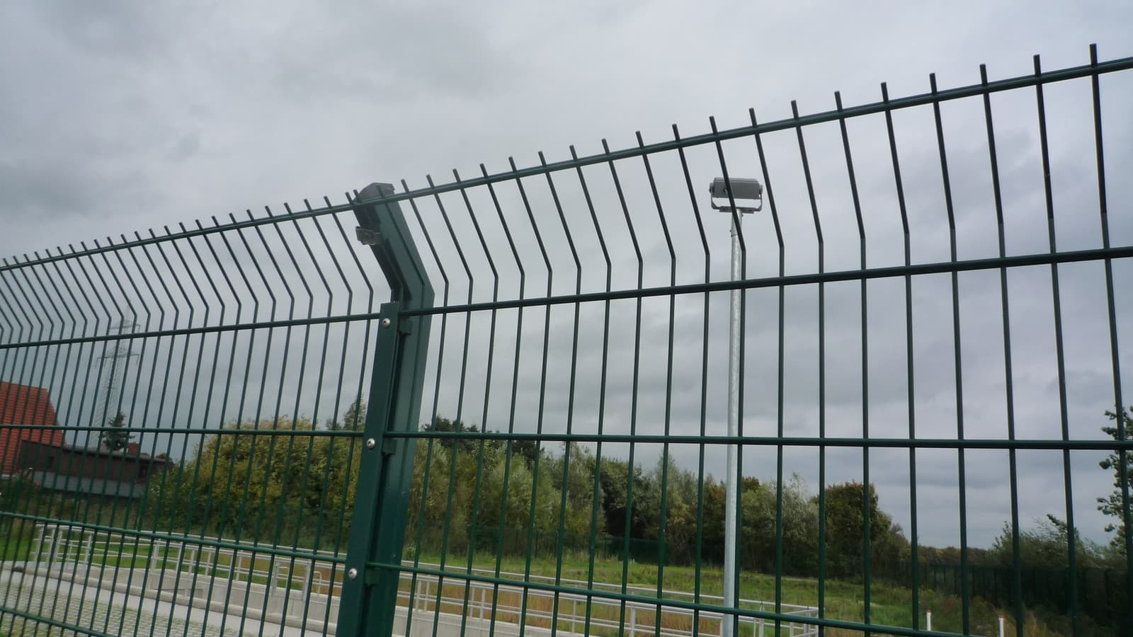 10m Zaungittermatte 2430mm Stahlmattenzaun Doppelstab Gitterzaun Metallzaun Zaun – Ansicht 4